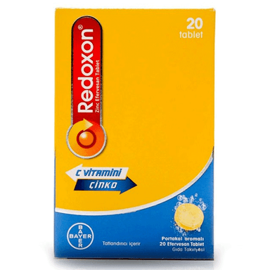 Redoxon C Vitamini Çinko 20 Efervesan Tablet