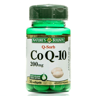 Nature's Bounty CoQ-10 Plus (Q-Sorb) 200 mg 30 Kapsül