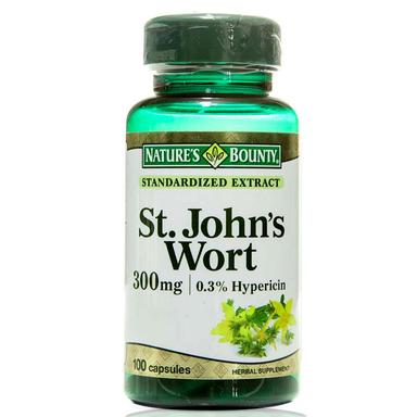 Nature's Bounty St. John's Wort 300 mg 100 Kapsül