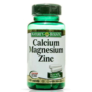 Nature's Bounty Calcium Magnesium Zinc 100 Tablet
